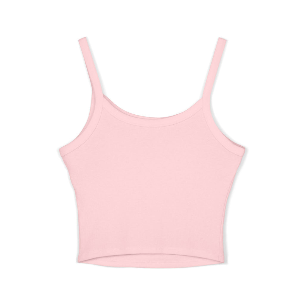Pandora’s Heart Logo Crop Tank Top — Women’s Spaghetti Strap Casual Top