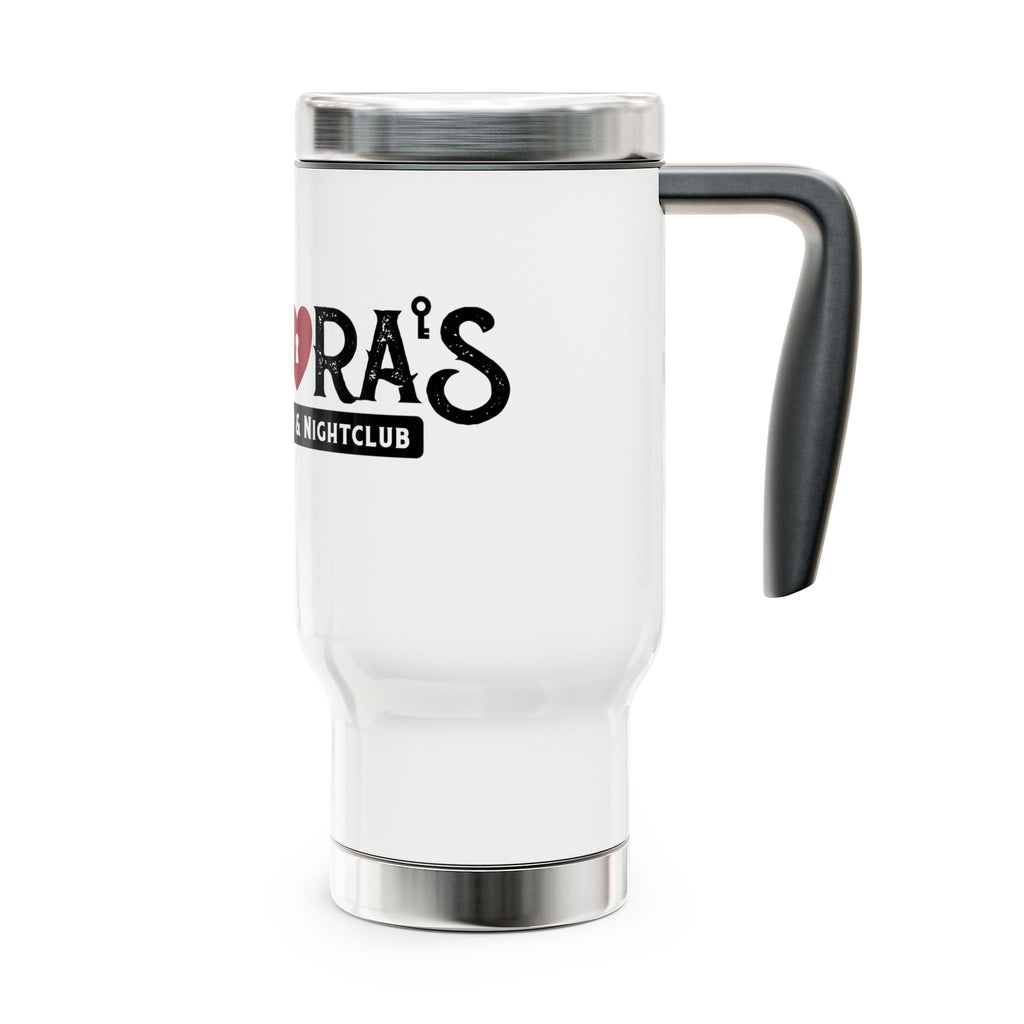 Pandora Resort Logo Travel Mug — 14oz Stainless Steel Insulated Tumbler