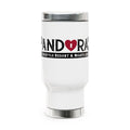 Pandora Resort Logo Travel Mug — 14oz Stainless Steel Insulated Tumbler