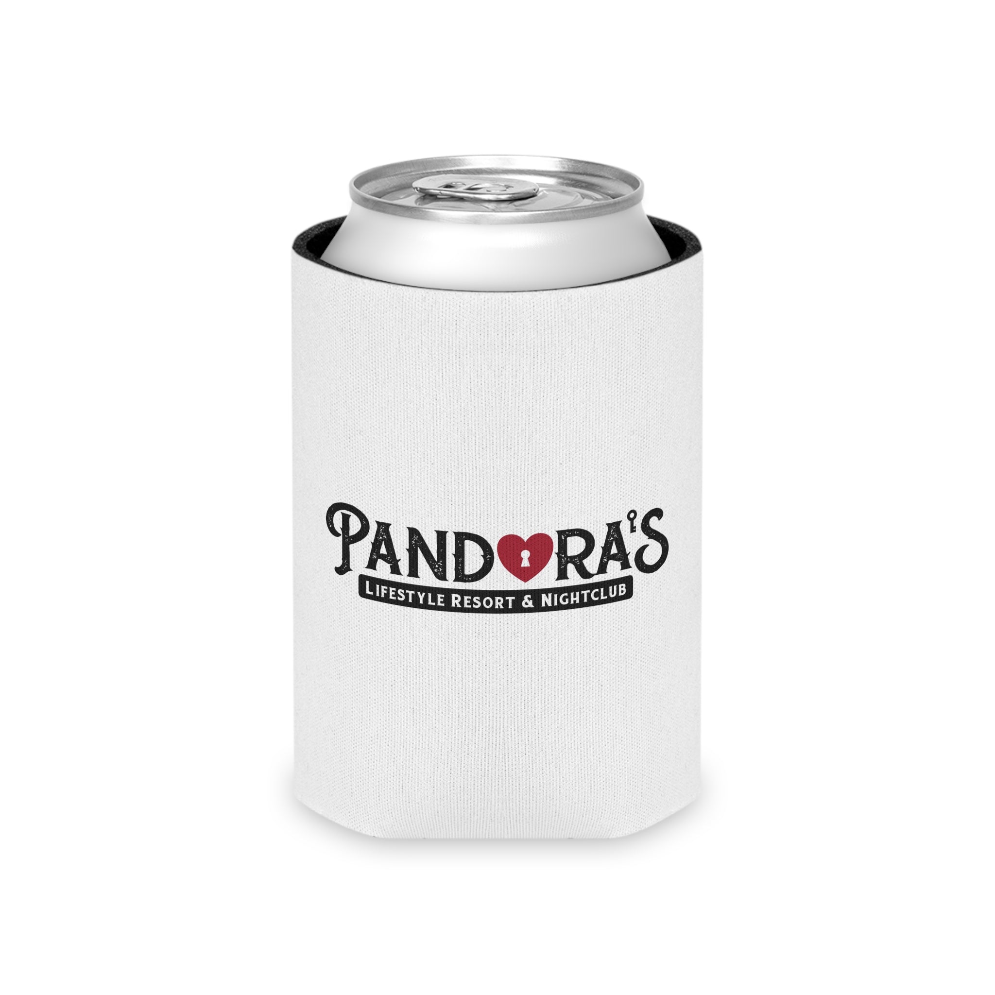Can Cooler - Pandora’s Lifestyle Resort & Nightclub Logo Can Cooler