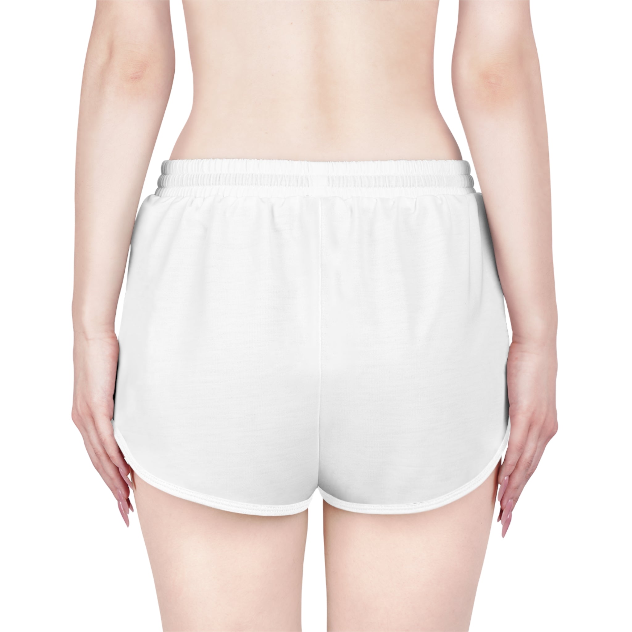 Heart Key Lounge Shorts — Women's Cute Lock & Key Graphic Relaxed Shorts