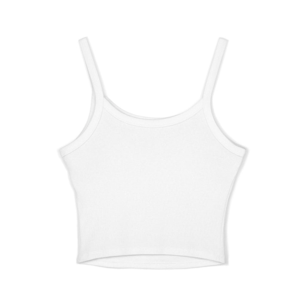 Pandora’s Heart Logo Crop Tank Top — Women’s Spaghetti Strap Casual Top