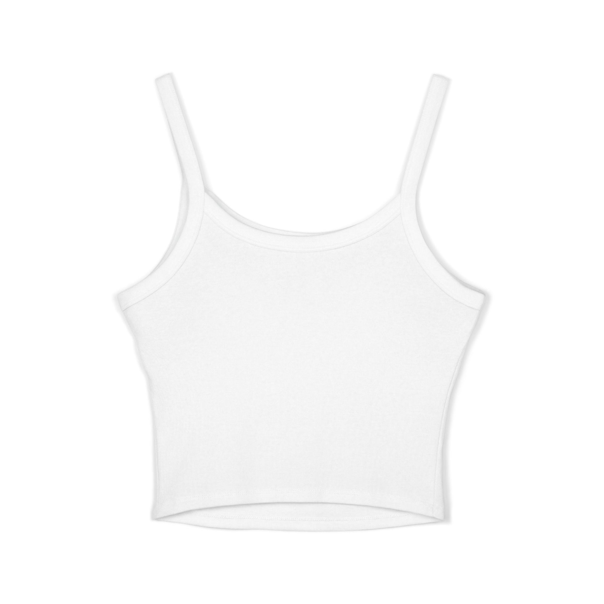 Pandora’s Heart Logo Crop Tank Top — Women’s Spaghetti Strap Casual Top